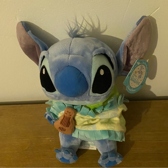 Disney Lilo & Stitch Baby Stitch Plush Stuffed Animal Toy Doll With Blanket 11" - Picture 2 of 7